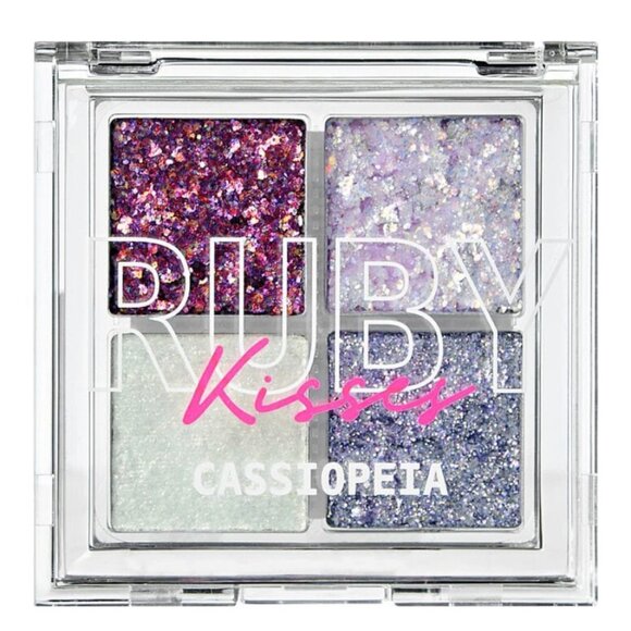 Ruby Kiss Glitter Gem Eye Shadow Palette #GGP03 Cassiopeia Eyeshadow Palette - Picture 12 of 13